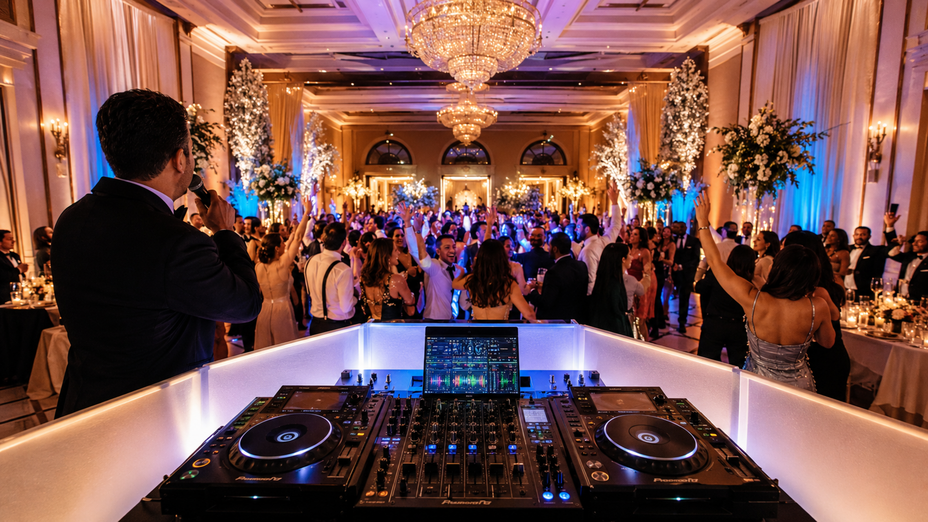 Audio and Visual Presentations setup for celebration venues